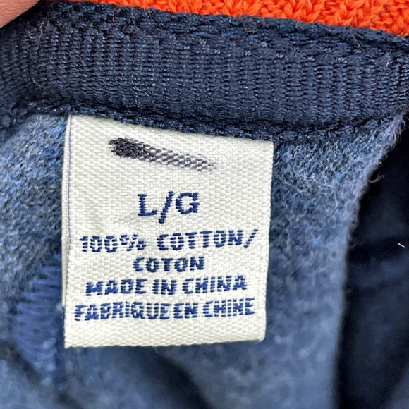 Tommy Bahama Chicago Bears Mock Neck 1/4 Snap Sweater "C" Logo LARGE - Picture 6 of 6